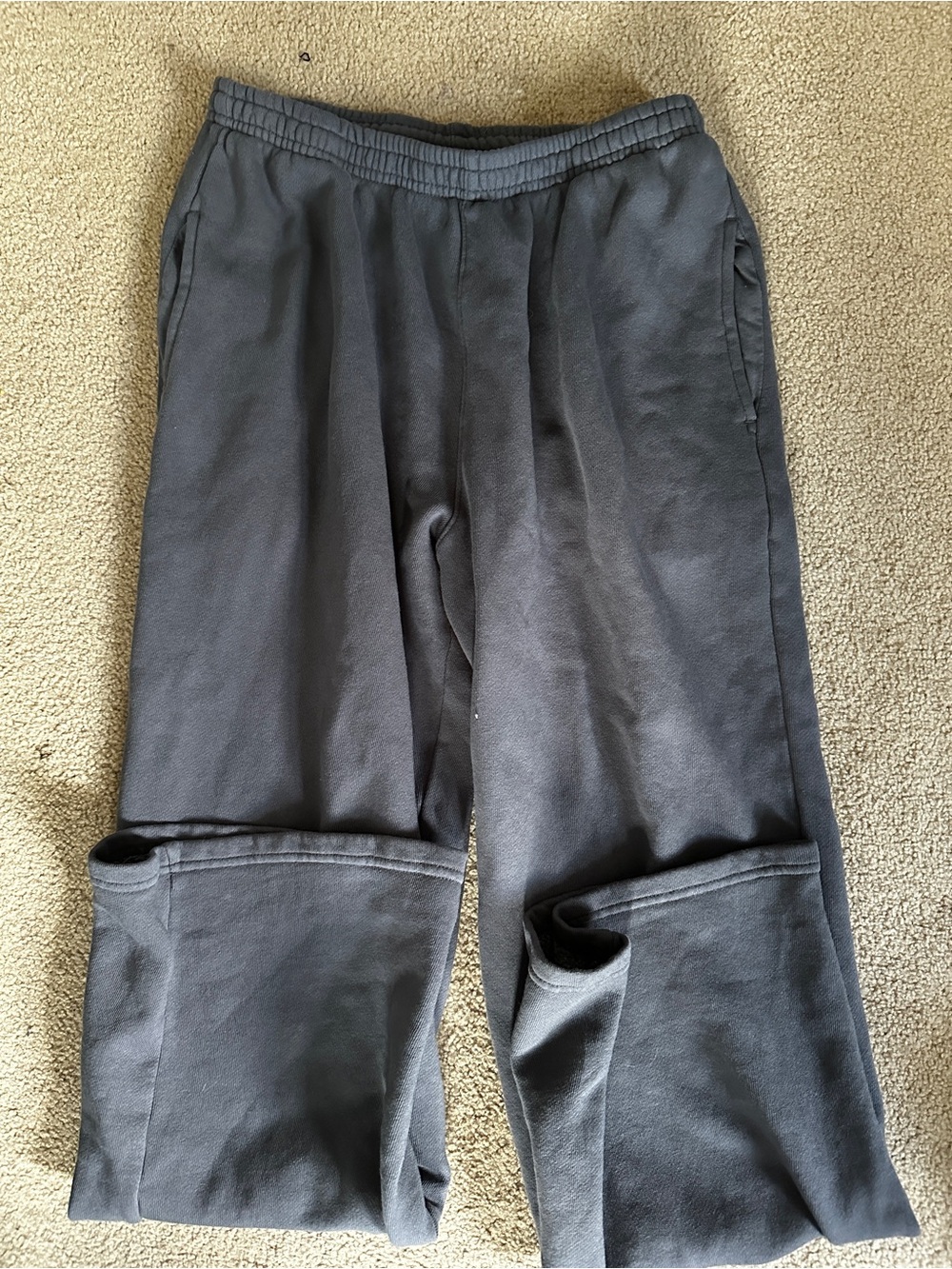 Brandy Melville Faded Navy Anastasia Sweatpants